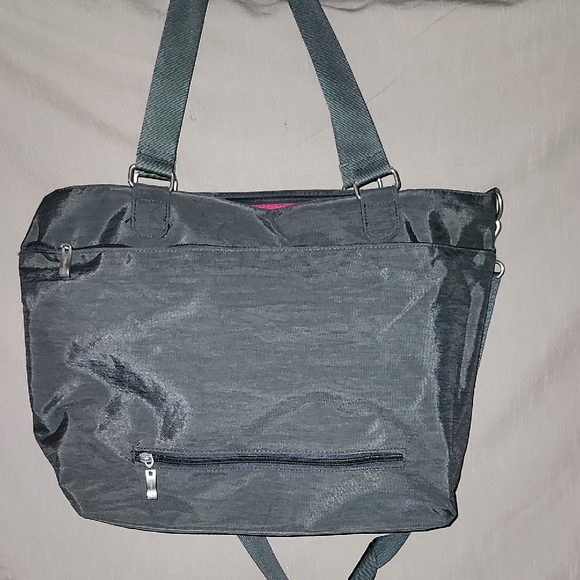Baggallini Charcoal Tote Travel Laptop Bag - Picture 5 of 10